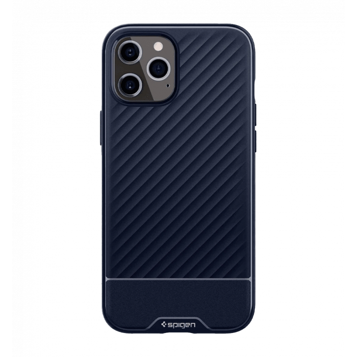 Чохол Spigen для iPhone 12 Pro Max Core Armor, Navy Blue (ACS01472)