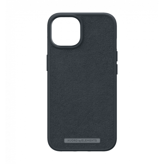 Чохол Njord Suede Comfort+ Case Black for iPhone 14 (NA41CM00)