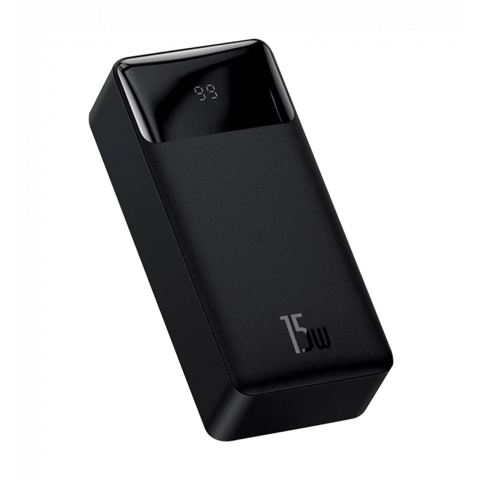 Доп батерея Baseus Bipow Digital Display 15W 20000mAh Black (PPDML-J01)