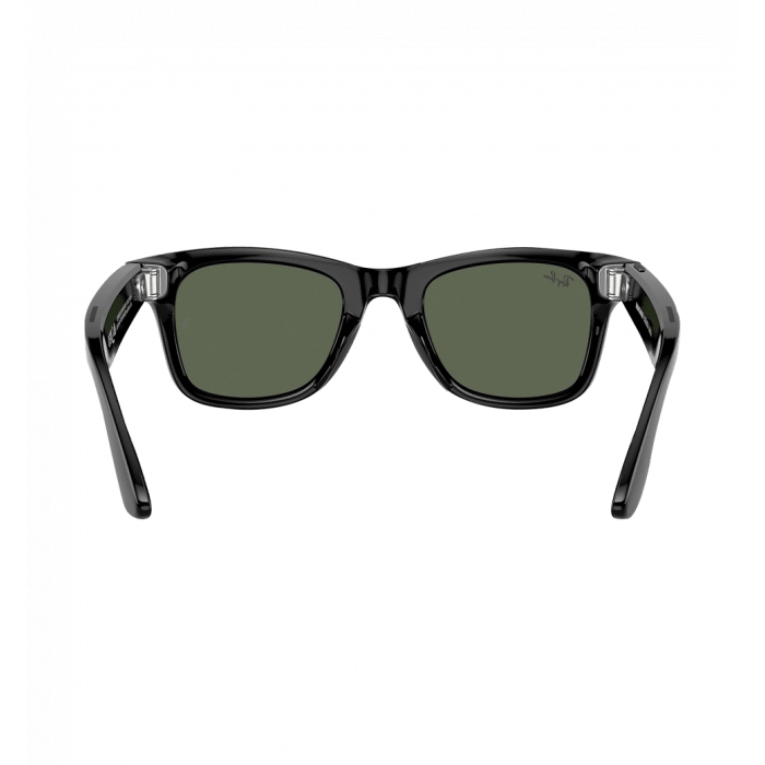 Smart glasses Ray-Ban Meta Wayfarer Shiny Black/G15 Green size M (RW4006 601/71 50-22)
