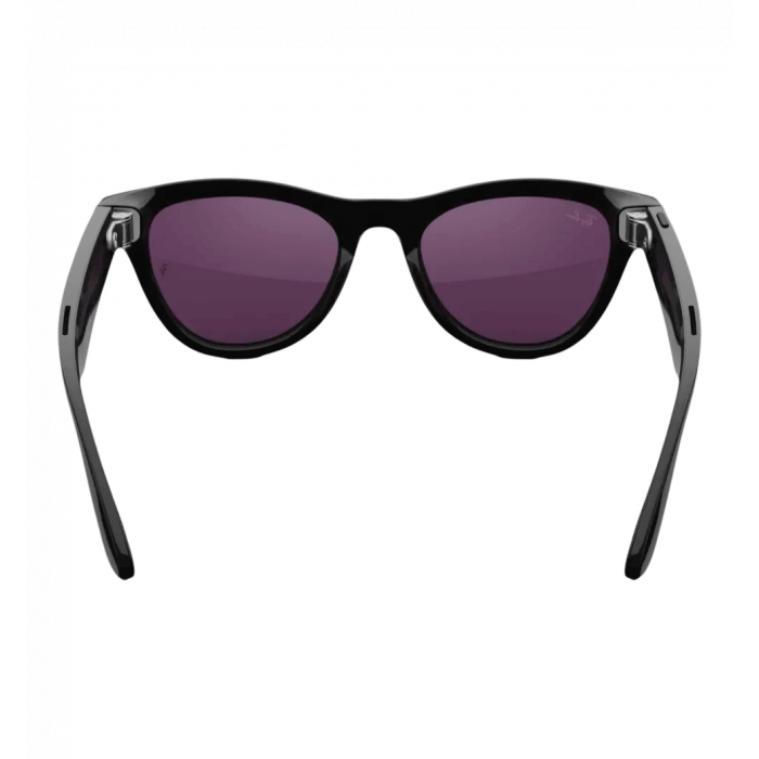 Smart glasses Ray-Ban Meta Skyler Shiny Black/Amethyst Transitions (RW4010 601/CH 52-20)