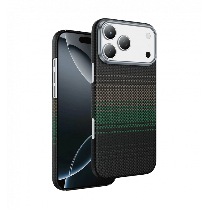 Чохол Keephone KEVLAR SEANOVA  MagSafe Case for 17 Pro Aurora (MC0206)