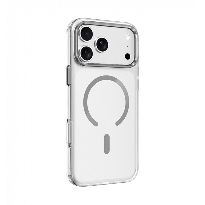 Чохол Keephone DAZZLE PRO MATTE CASE MagSafe Case for 17 Pro Silver Titanium (MC0107)