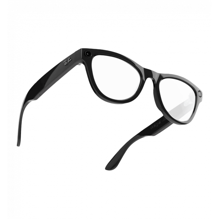 Smart glasses Ray-Ban Meta Skyler Shiny Black/Amethyst Transitions (RW4010 601/CH 52-20)