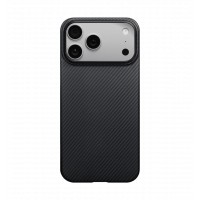 Чохол Pitaka Ultra-Slim Twill Black/Grey for iPhone 17 Pro (KI1701BP)