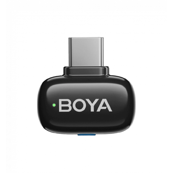 Бездротовий петличний мікрофон BOYA mini-23 Type-C Black