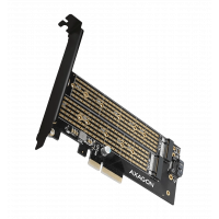 AXAGON PCEM2-D PCIe NVMe+SATA M.2 adapter