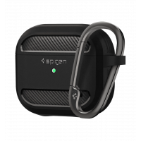 Spigen Case for AirPods (Gen 3, 2021), Rugged Armor, Matte Black(ASD01978)