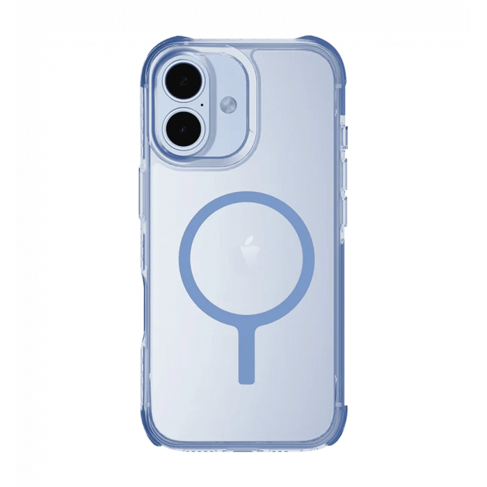 Чохол UNIQ Combat iPhone 17 Magclick Charging синій UNIQ-IP6.3(2025)- COMMMBLU 8886463694084