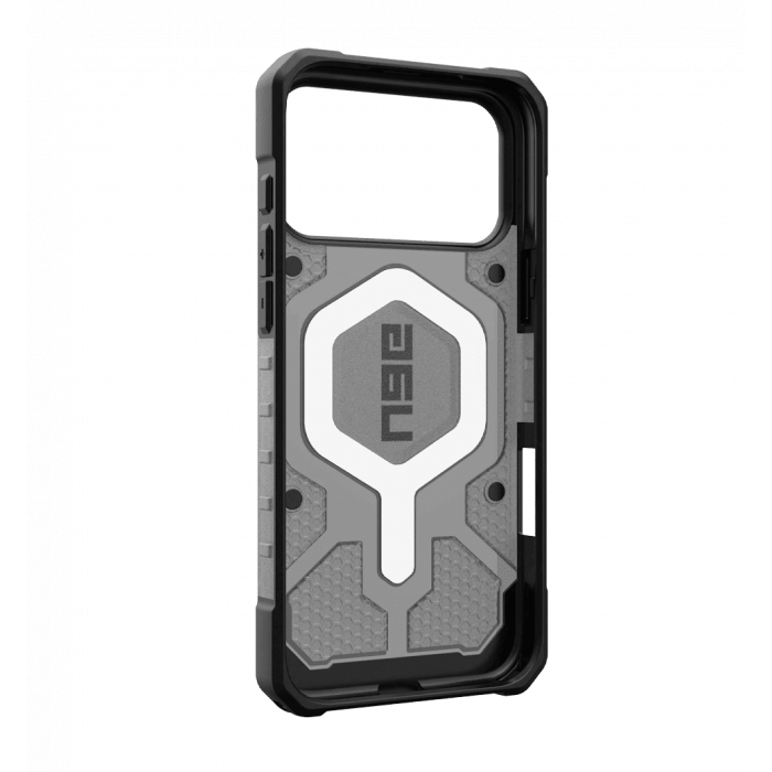 Чохол UAG для iPhone 17 Pro Max, Pathfinder Clear MagSafe, Ash/Black