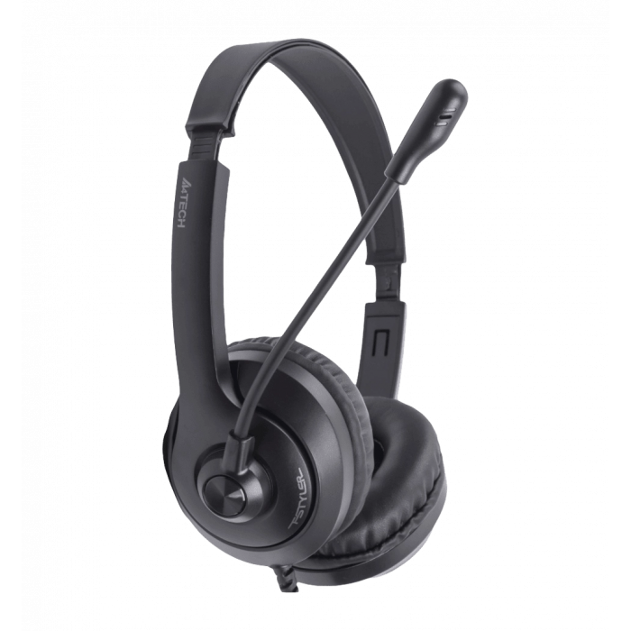 Гарнітура A4-Tech FH100U USB, колір чорний