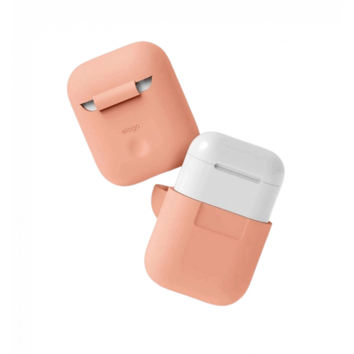 Case Elago Silicone Peach for Airpods (EAPSC-PE)