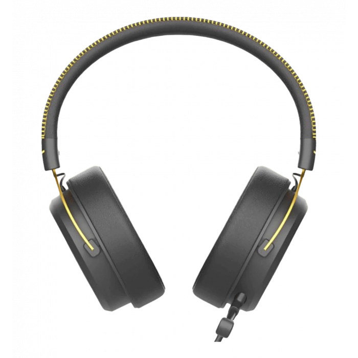 Гарнітура ігрова Bloody M590i USB + 4-Pin 3.5 mm, колір чорно-жовтий