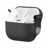 Cover Moshi Pebbo Protective Case Shadow Black for Airpods Pro 2nd Gen (99MO123035)