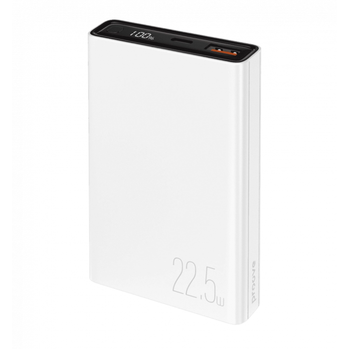 Портативна Батарея Proove Hyper Flux 22.5W 10000mAh (white)