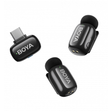 Бездротовий петличний мікрофон BOYA mini-23 Type-C Black