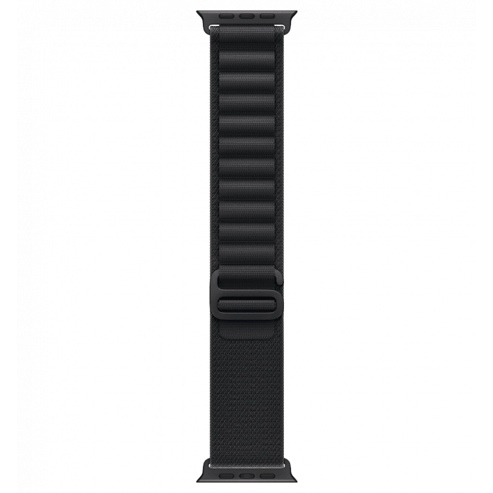 Apple Watch Ultra 3 GPS + Cellular 49mm Black Titanium Case with Black Alpine Loop - Medium (MF0V4)