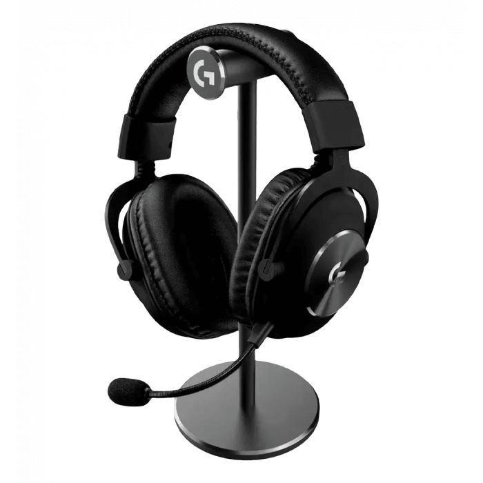 Гарнітура LOGITECH G Pro X USB black з підставкою для навушників (991-000358)