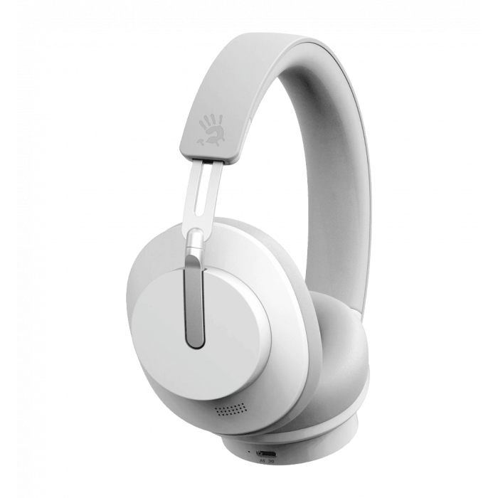 Гарнитура игровая Bloody MH390 (White), белый цвет, Bluetooth v5.3+3.5 Jack