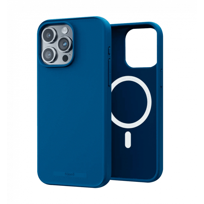 Чохол Njord Slim MagSafe Case Blue for iPhone 15 Pro Max (NA54GR10)