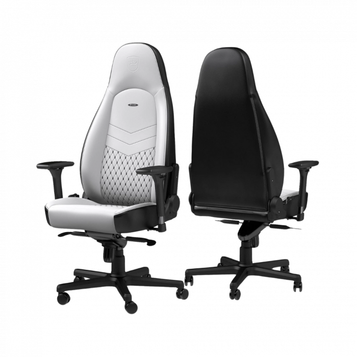 Крісло Noblechairs ICON White/Black