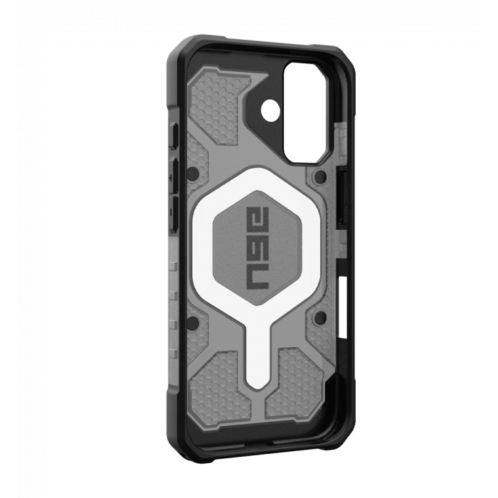Чохол UAG для iPhone 17, Pathfinder Clear MagSafe, Ash/Black