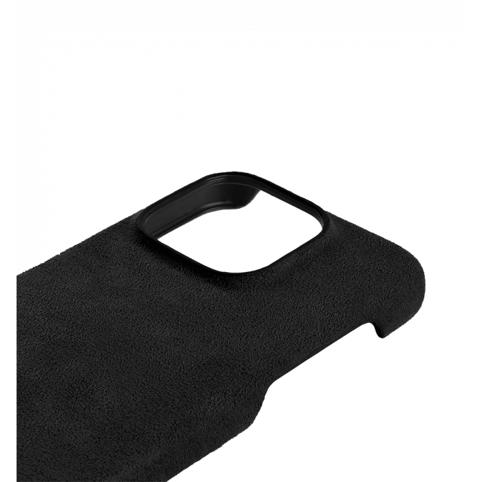 Чохол Kartell  for iPhone 15 Pro MagSafe Alcantara Black