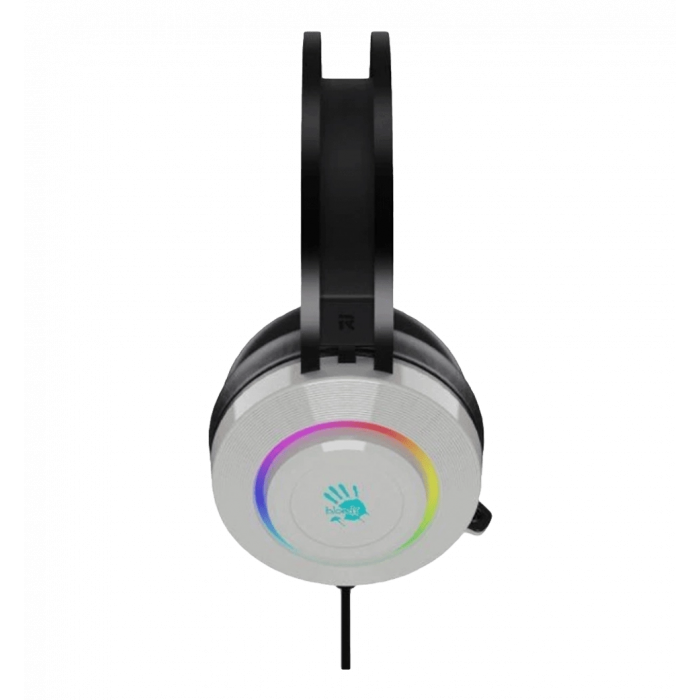 Gaming headset Bloody G521 with backlight, USB, color white