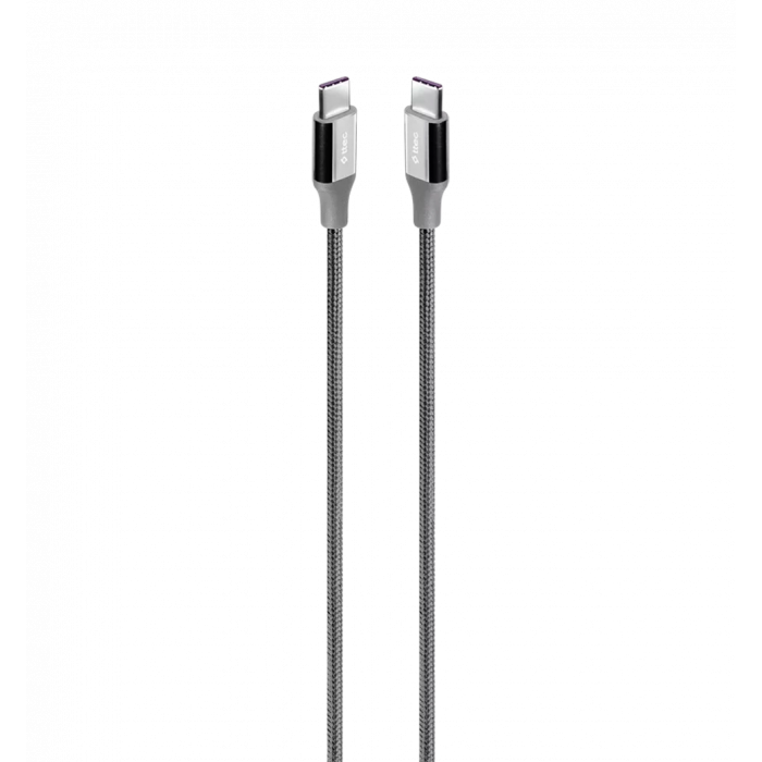 Кабель Ttec Alumi Cable 65W Type-С- Type-С 2м Space Gray (2DK51UG)