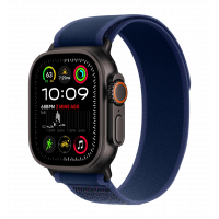 Apple Watch Ultra 2 49mm GPS + LTE Black Titanium Case with Blue Trail Loop M/L (MYTJ3, MYQ83)