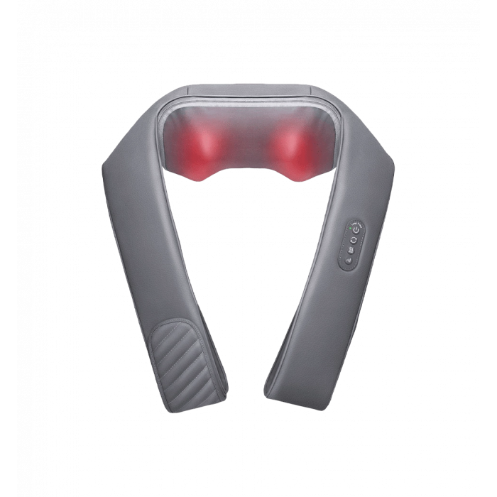 Масажер NAIPO oCuddle Plus Shiatsu Rechargeable Massager для плечей та шиї з вібрацією та додатковою