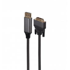 Кабель Cablexpert CC-DPM-DVIM-4K-6, DisplayPort вилка / DVI вилка, 1.8 м