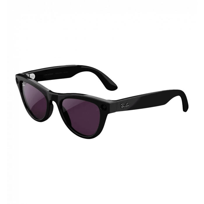 Smart glasses Ray-Ban Meta Skyler Shiny Black/Amethyst Transitions (RW4010 601/CH 52-20)