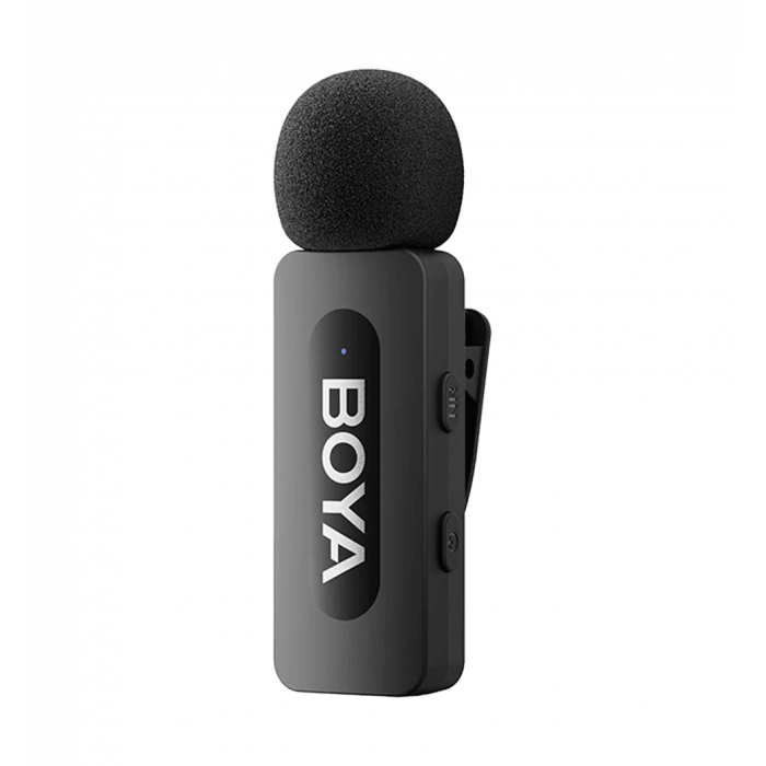 Бездротовий петличний мікрофон BOYA BY-V10 Type-C Black