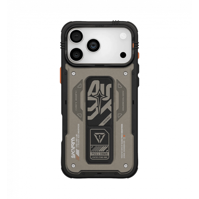 Чохол для iPhone 17 Pro Max Skinarma Aegis (Mag-Charge) Grey