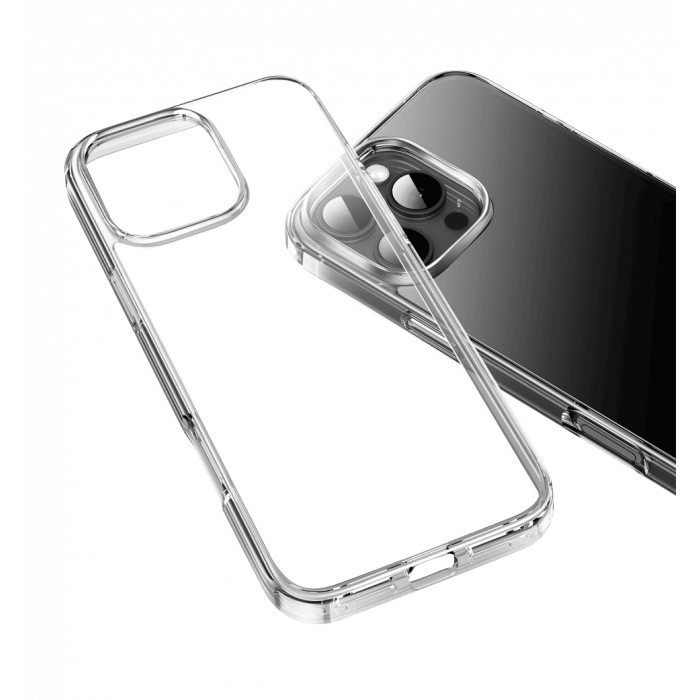 Чохол Keephone Hybrid Case for 16 Pro Max Transparent (KPHBS16PMCL)