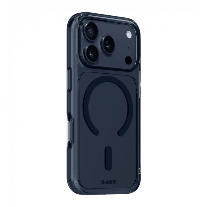 Чохол-накладка накладка LAUT CRYSTAL FLURO for iPhone 17 Pro MagSafe Black (L_IP25B_CF_BK)