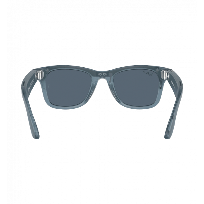 Smart glasses Ray-Ban Meta Wayfarer Matte Jeans/Dusty Blue size L (RW4006 67552V 50-22)
