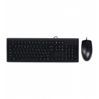 Комплект A4Tech клавіатура+мишка KR-83+OP-720, USB, Чорна