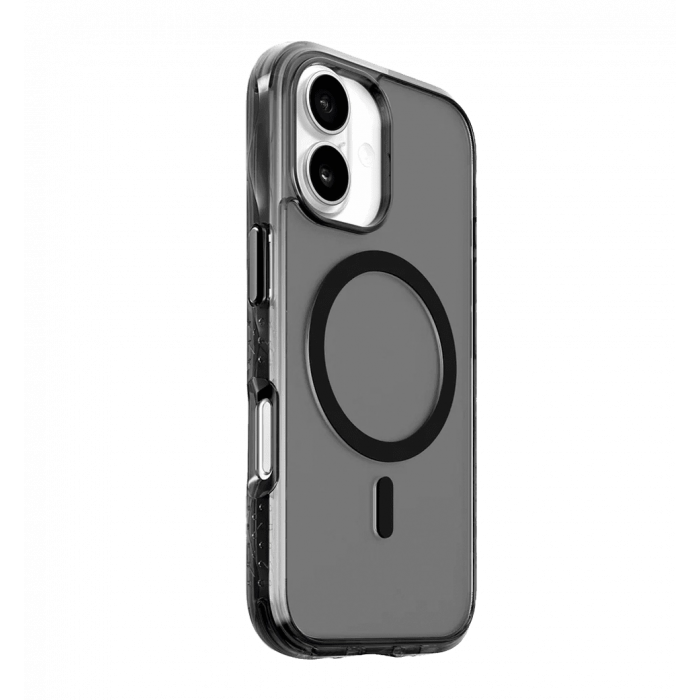 Чохол-накладка LAUT CRYSTAL MATTER X MagSafe для iPhone 17 (Black Crystal)