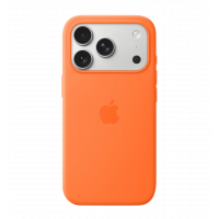 Чохол iPhone 17 Pro Max Silicone Case with MagSafe – Orange (MGFL4ZM)