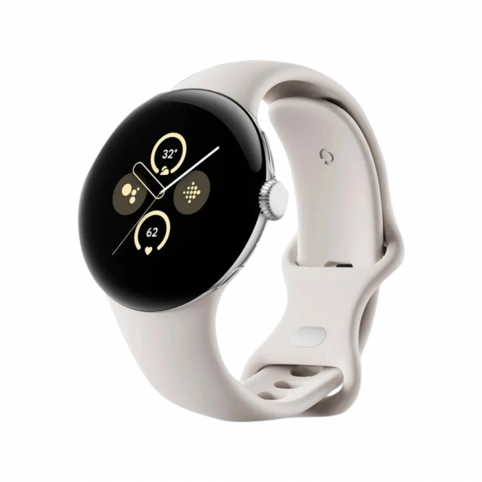 Google Pixel Watch 2 Polished Silver Aluminum Case/Porcelain Active Band БУ