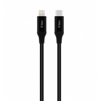 Кабель Ttec Fast Charge Type-С- Lightning 1,5м Black (2DK40S)