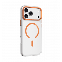 Чохол Keephone DAZZLE PRO MATTE CASE MagSafe Case for 17 Pro Max Orange Titanium (MC0107)