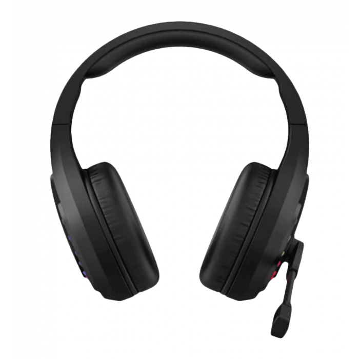 Гарнитура игровая Bloody GR230 с LED подсветкой, черный цвет, Bluetooth v5.2+2.4GHz+3.5 Jack