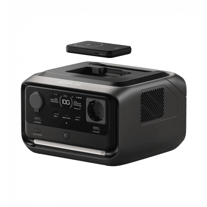 Зарядная станция EcoFlow RIVER 3 Plus Wireless