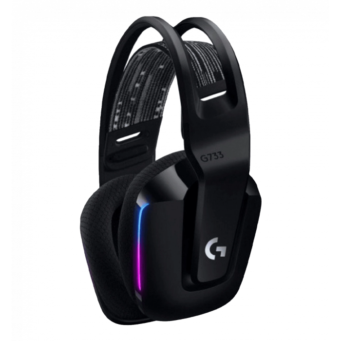 LOGITECH G733 LIGHTSPEED Wireless RGB Gaming Headset - Black