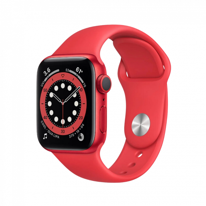 Apple Watch S6 44mm RED Alu Red Sp Band (M00M3) БУ