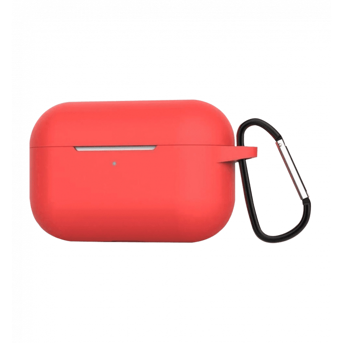 Cover Blueo Liquid Silicone Case for AirPods Pro with Carbine Red
