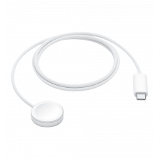 Магнитное быстрое зарядное устройство для Apple Watch на USB-C, 1 м, белое (MT0H3)